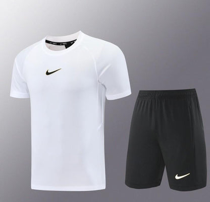 25/26 Nike White Short Sleeve Jersey+Shorts