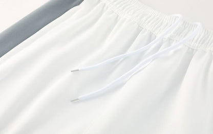 2025 NIKE WHITE/Grey Full Zipper Jacket +Long Pants