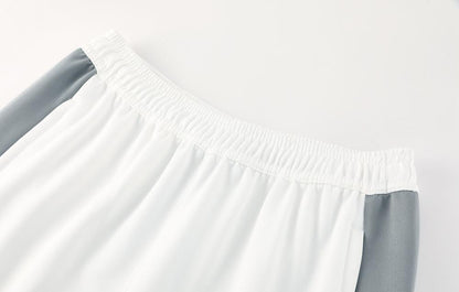 2025 NIKE WHITE/Grey Full Zipper Jacket +Long Pants