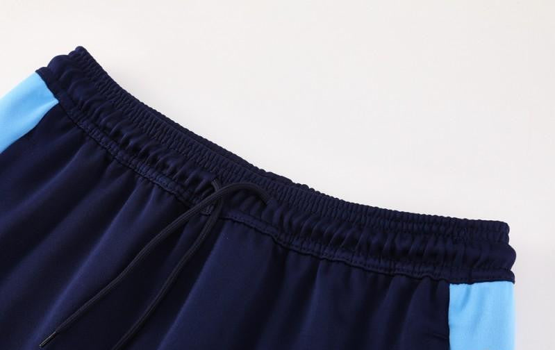 2025 NIKE Light Blue/Navy Full Zipper Jacket +Long Pants