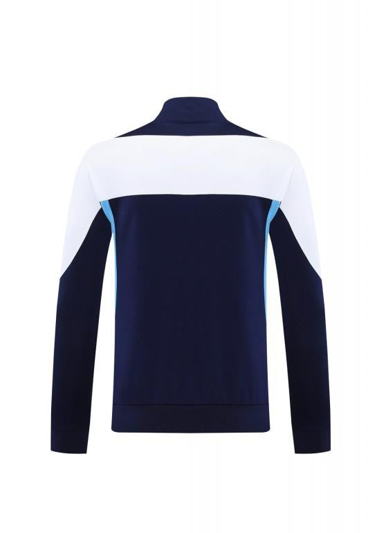 2025 NIKE Light Blue/Navy Full Zipper Jacket +Long Pants