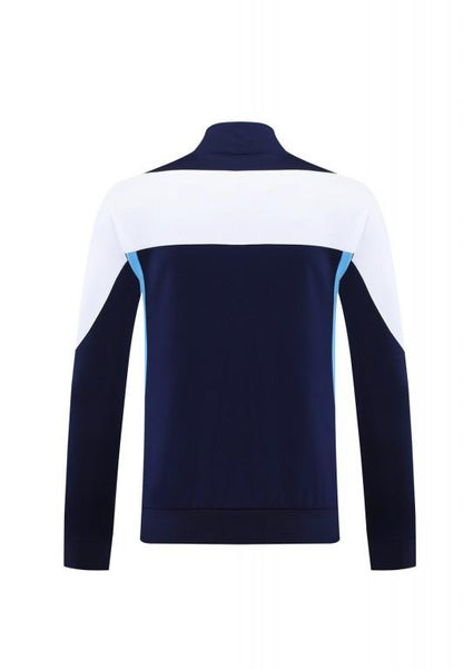 2025 NIKE Light Blue/Navy Full Zipper Jacket +Long Pants