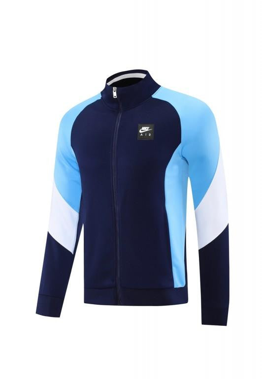 2025 NIKE Light Blue/Navy Full Zipper Jacket +Long Pants