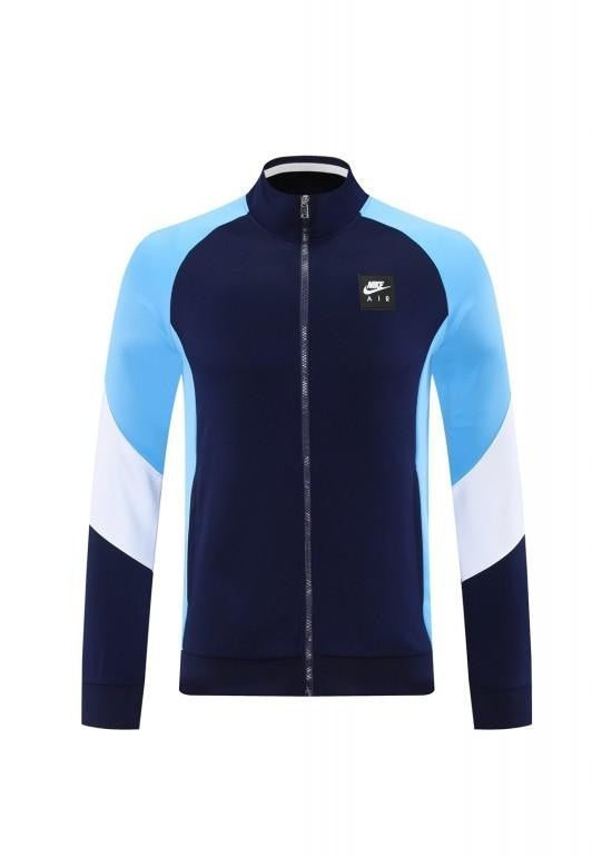 2025 NIKE Light Blue/Navy Full Zipper Jacket +Long Pants