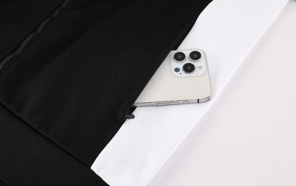 2025 NIKE Black/White Full Zipper Jacket +Long Pants
