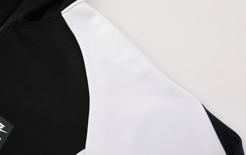 2025 NIKE Black/White Full Zipper Jacket +Long Pants