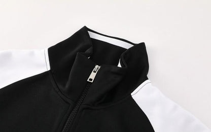 2025 NIKE Black/White Full Zipper Jacket +Long Pants