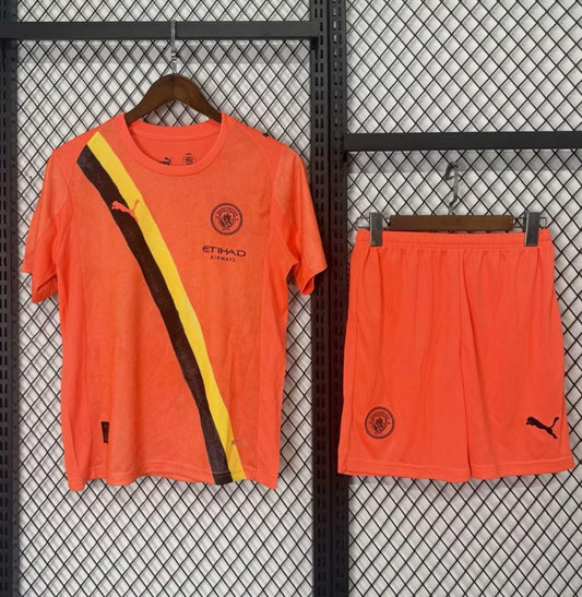 25/26 Kids KIDSUPER x MANCHESTER CITY Orange Jersey