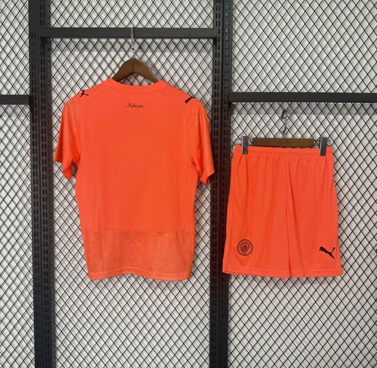 25/26 Kids KIDSUPER x MANCHESTER CITY Orange Jersey