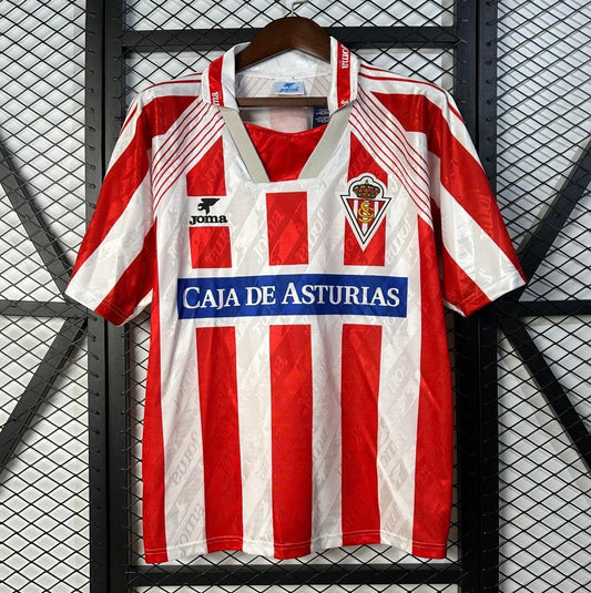 94/95 Retro Sporting Gijon Home Jersey