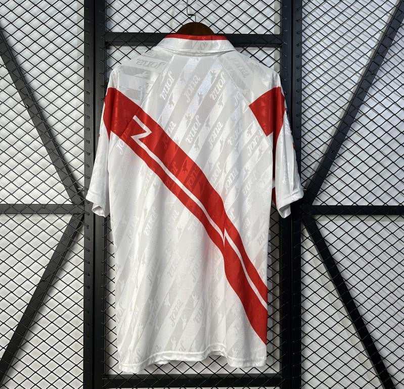 94/95 Retro Rayo Vallecano Home Jersey