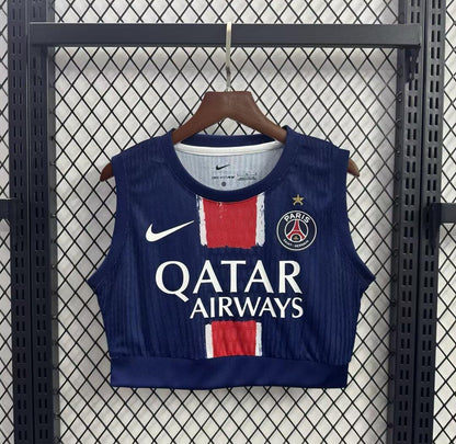 1 Star Women's 25/26 Paris Saint-Germain PSG Navy Blue  Athletic Tank Top