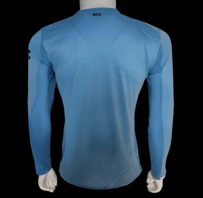 Player Version 25/26 Manchester City Home Long Sleeve Jersey