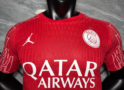 1 Star Player Version 25/26 PSG Red Champion Jersey