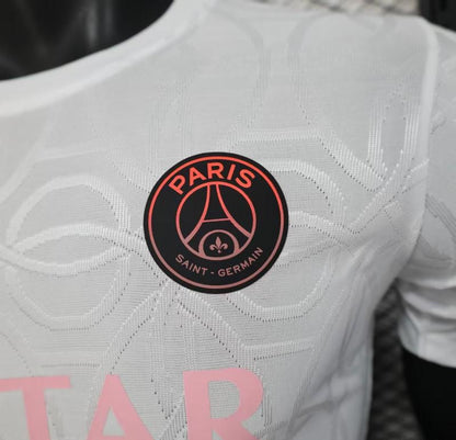 Player Version 25/26 Paris Saint-Germain PSG WHITE Pre-Match Jersey