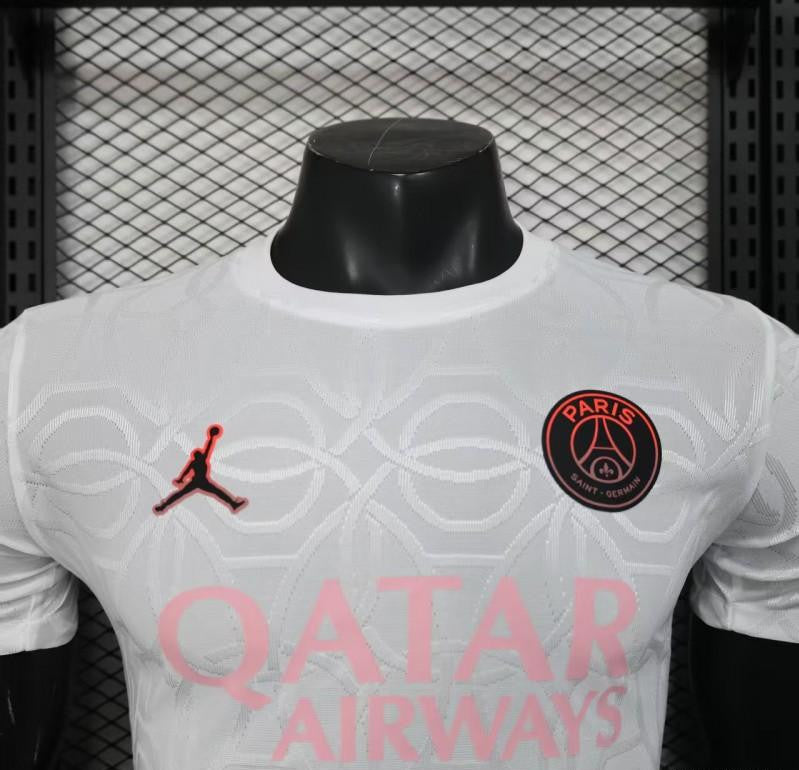 Player Version 25/26 Paris Saint-Germain PSG WHITE Pre-Match Jersey