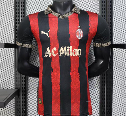 Player Version 25/26 AC Milan Redesigned Home Jersey