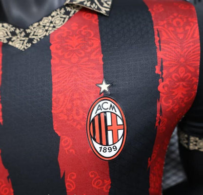 Player Version 25/26 AC Milan Redesigned Home Jersey