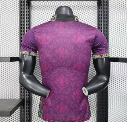 Player Version 25/26 AC Milan Redesigned Away Purple with Geometric Pattern Jersey