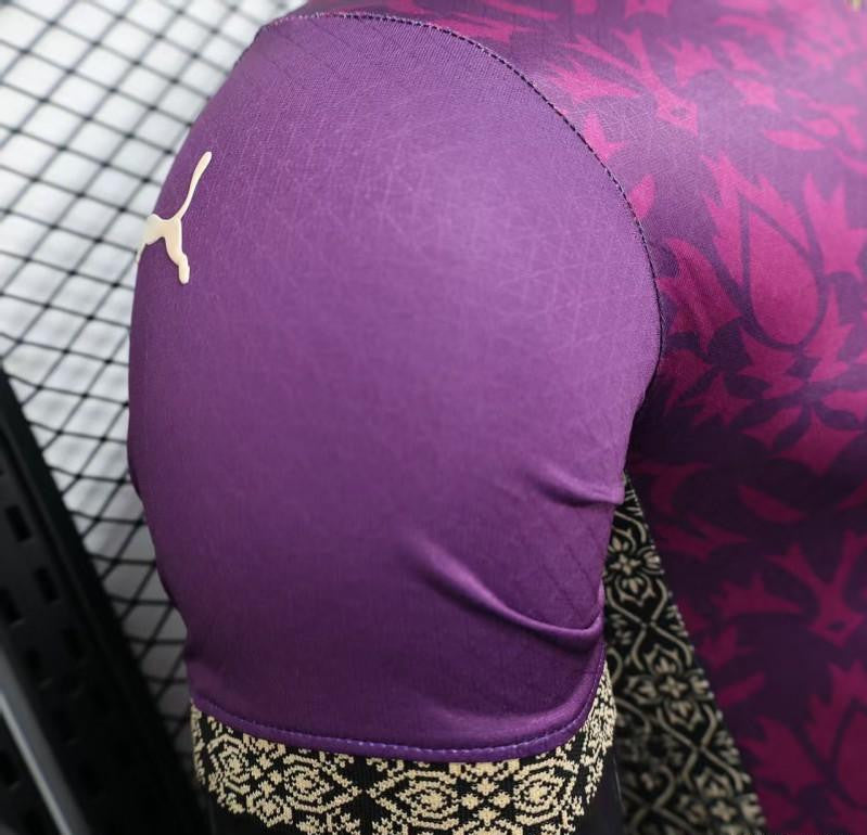 Player Version 25/26 AC Milan Redesigned Away Purple with Geometric Pattern Jersey