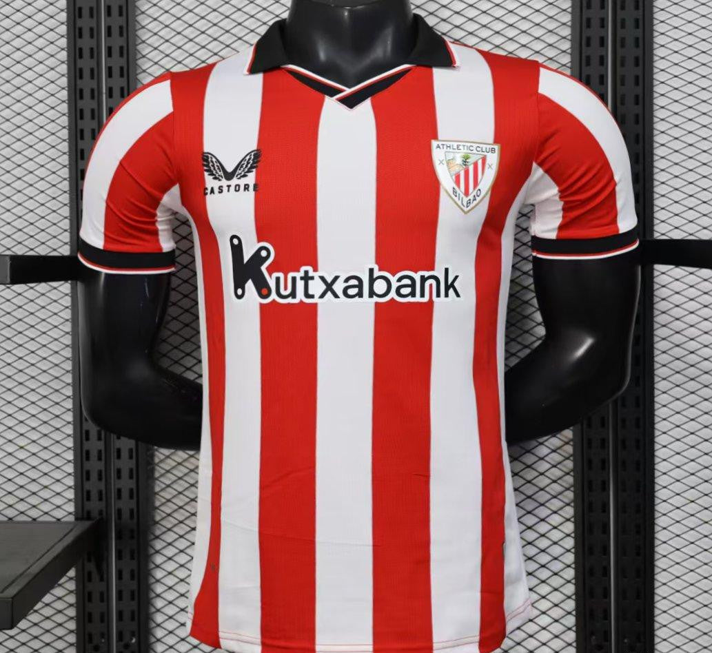 Player Version 25/26 Athletic Bilbao Home Jersey