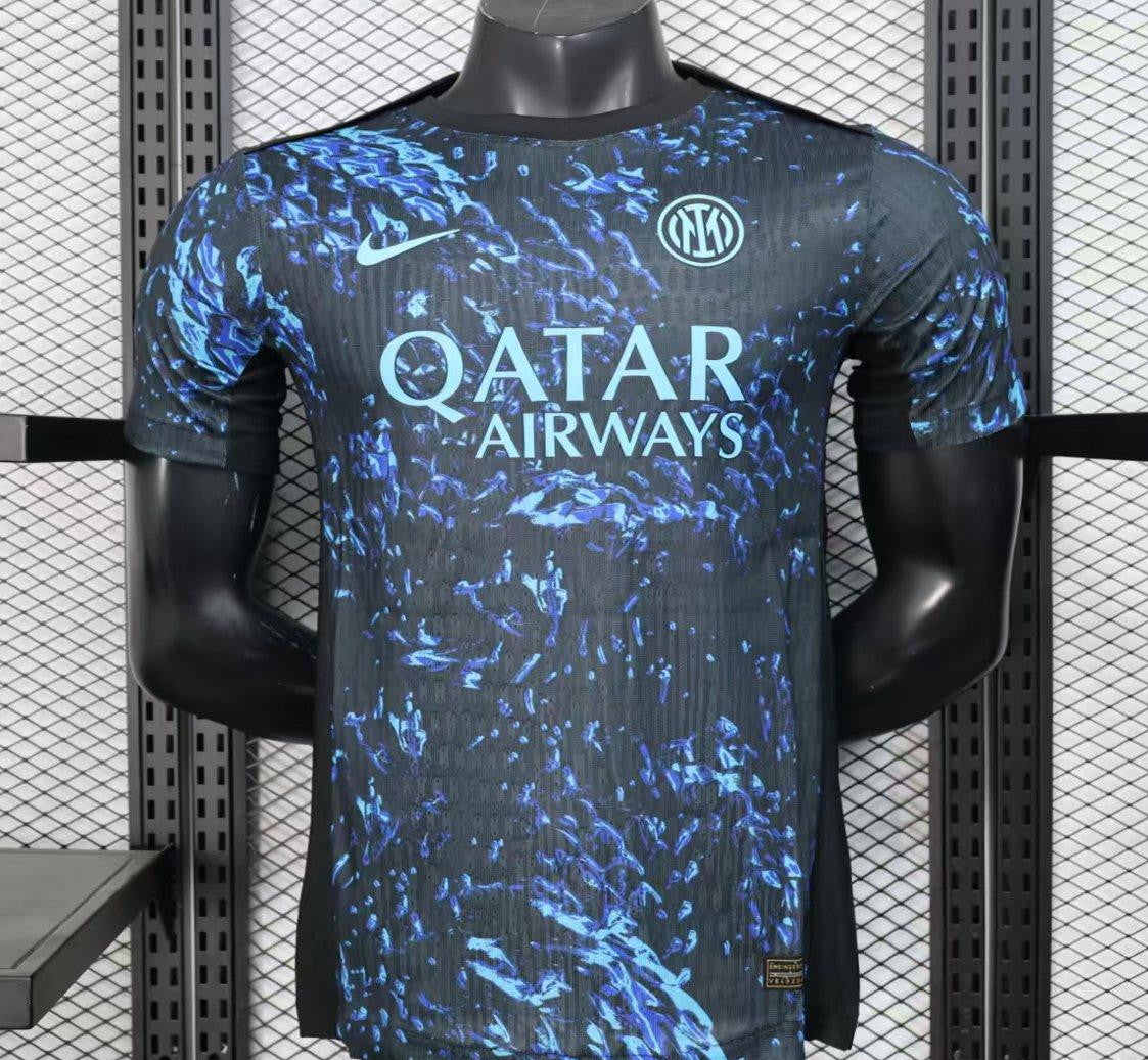 Player Version 25/26 Inter Milan Blue with Camouflage Pattern Jersey