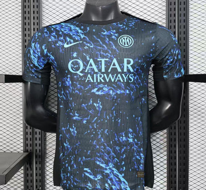 Player Version 25/26 Inter Milan Blue with Camouflage Pattern Jersey
