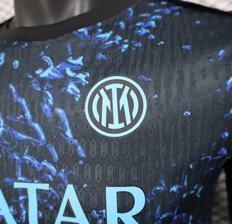 Player Version 25/26 Inter Milan Blue with Camouflage Pattern Jersey