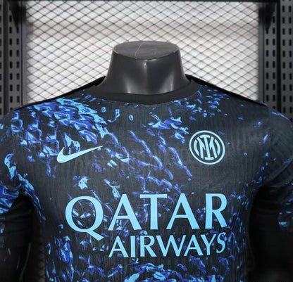 Player Version 25/26 Inter Milan Blue with Camouflage Pattern Jersey