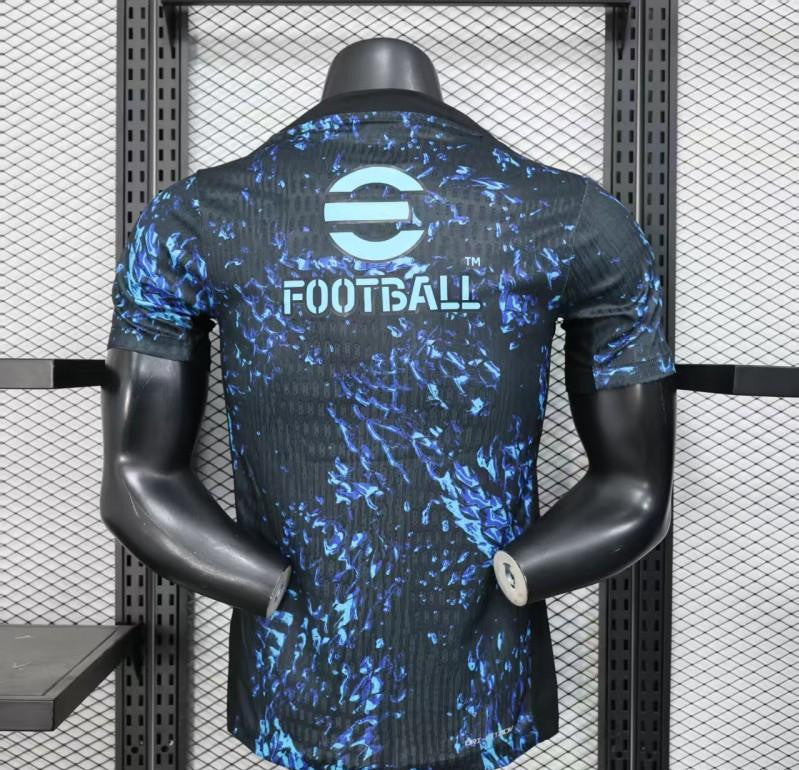Player Version 25/26 Inter Milan Blue with Camouflage Pattern Jersey