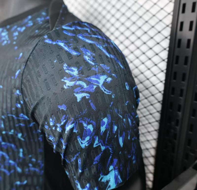 Player Version 25/26 Inter Milan Blue with Camouflage Pattern Jersey