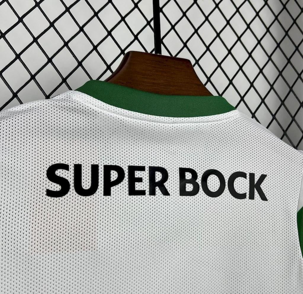 25/26 Kids Sporting Lisbon Home Jersey