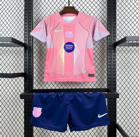 25/26 Kids Barcelona Pink Special Jersey