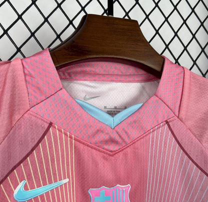 25/26 Kids Barcelona Pink Special Jersey