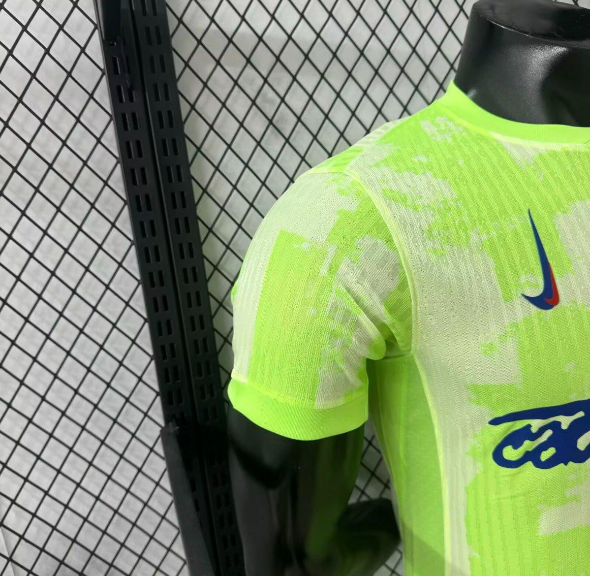 24/25 Barcelona x Travis Scott Third Green Jersey