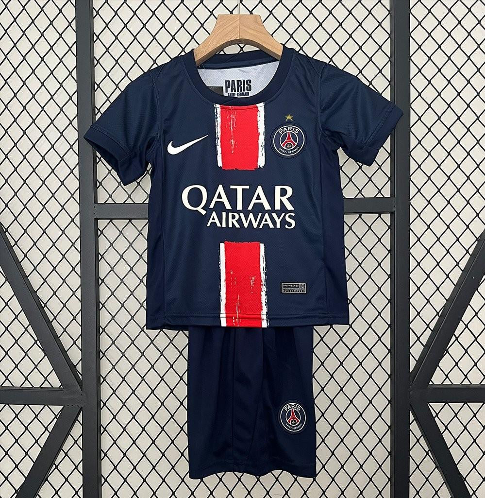 1 Star 24/25 Kids PSG Home Jersey