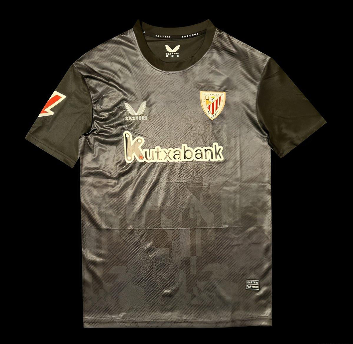 25/26 Athletic Bilbao Away Black Jersey