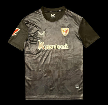 25/26 Athletic Bilbao Away Black Jersey