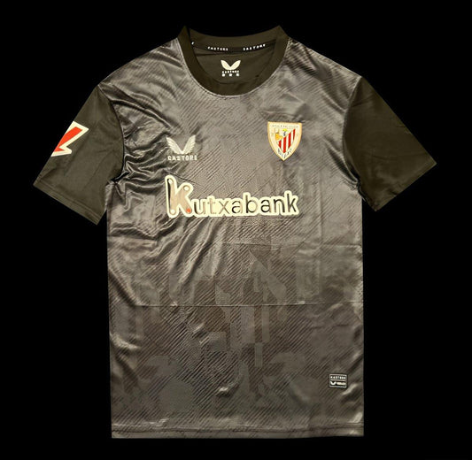 25/26 Athletic Bilbao Away Black Jersey